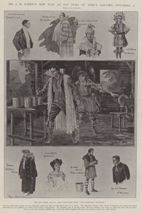 La nouvelle pièce de M. J M Barrie au Duke of York